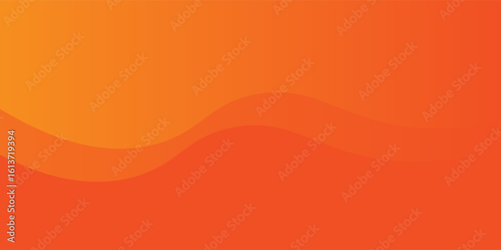 Poster vector abstract background with dynamic orange waves, lines and particles.vector abstract background