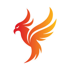 Luxury Phoenix Logo Template vector art
