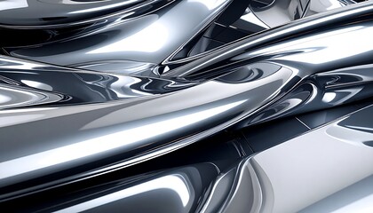 Detailed chrome background, cinematic shot, reflective surface, high resolution photography.

