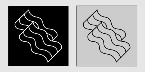 Meat after grinder icon. Outline meat after grinder vector icon for web design isolated on white background
