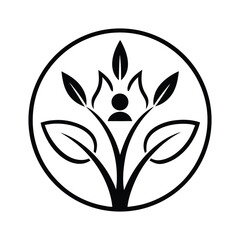 people,tree,leaf,ecology,nature,logo,wellness vector art