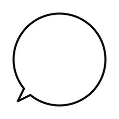 シンプルで使いやすい吹き出し