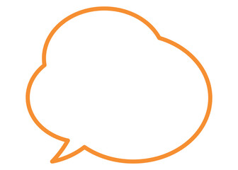 シンプルで使いやすい吹き出し