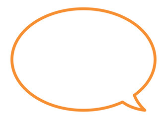 Fototapeta premium シンプルで使いやすい吹き出し