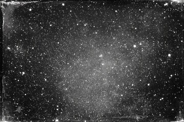 Cosmic dustprint, aged frame