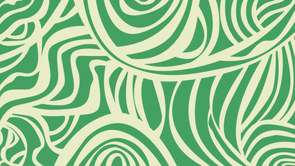 Organic Jungle Leaf Lines Background