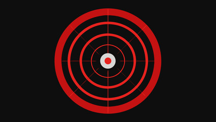Radar Wheel with Digital Lines