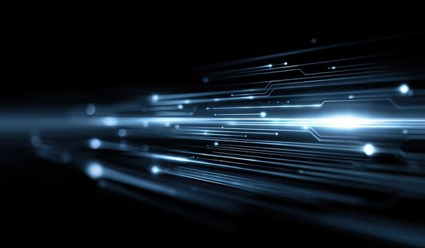 Abstract digital circuit design - Powered by Adobe