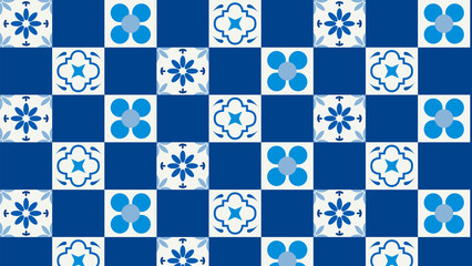 Classic Ornamental Tile Background