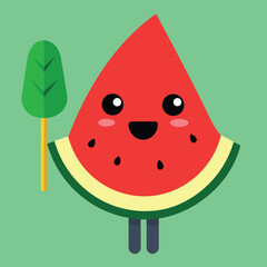 illustration of watermelon