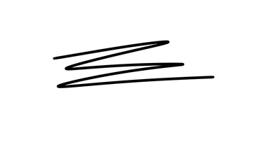 Creative handwritten alphabet design from A to Z in unique style on transparent background