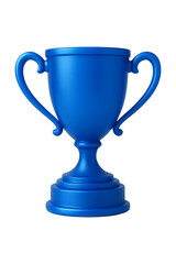 Fototapeta premium 3D Blue Award high quality realistic image