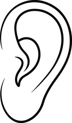 vector illustration of a human face with a smile