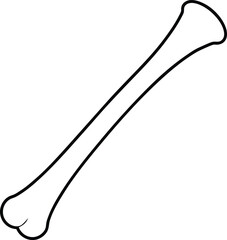 wooden stick on white background