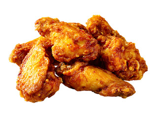  Fried Chicken Wings Savory Tender Deep Fried.png