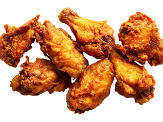  Fried Chicken Wings Savory Tender Deep Fried.png