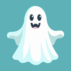 Funny ghost characters vector illustration