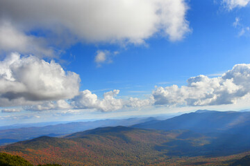 Obraz premium Farthest Blue Mountains