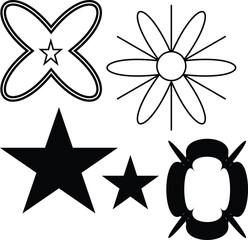 Abstract geometric design with vibrant color accents and clean lines suitable for modern branding and digital applications