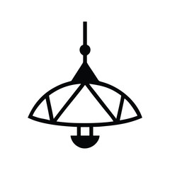 Ceiling Lamp Silhouette