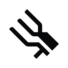 Futuristic abstract technology icon