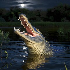 crocodile, alligator, beautiful crocodile photos