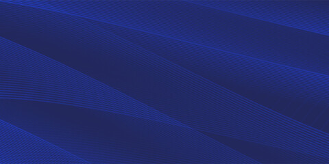 Dark blue background. Modern line stripes curve abstract presentation background. Luxury paper cut background. Abstract decoration, golden pattern,