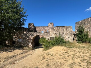 Fototapeta premium Pilisborosjenőn az egri vár diszlete