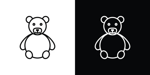 Teddy bear icon