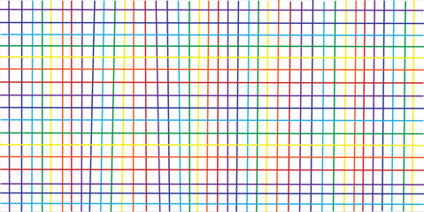 Vibrant abstract geometric composition featuring a dynamic blend of primary and secondary colors with bold outlines and subtle gradients