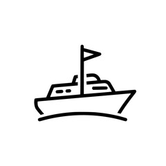 Obraz premium ship icon