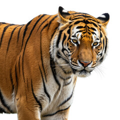 Fototapeta premium tiger isolated on white background