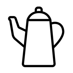 Teapot icon vector illustration.