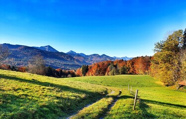 autumn in the mountains