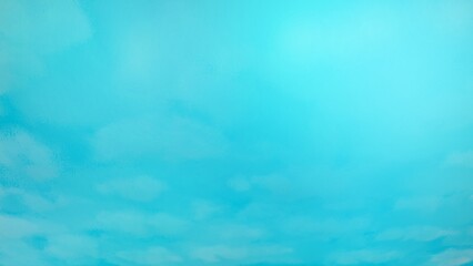 Aqua Soft Blended Sky Background.