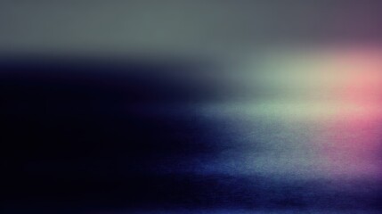 Abstract background with a soft focus gradient of deep blue purple and light pink hues