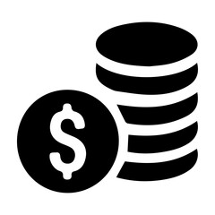 vector illustration of a dollar symbol