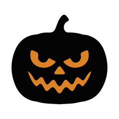 halloween pumpkin with a pumpkin