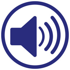 Digital Sound and Music Icons – Loudspeaker, Megaphone, and Interface Symbols Collection