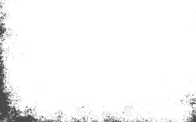 textured frame with a transparent background.Scratched and Cracked Grunge Urban Background Texture Vector.