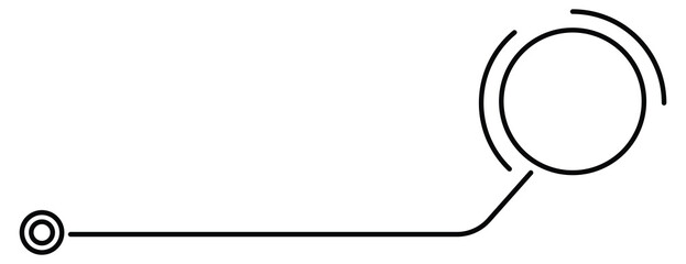 Tech, box, bar, futuristic, title in a clean digital layout. The text discusses digital callouts, footnotes, layout for links and digital information, source for advertising, set of HUD.