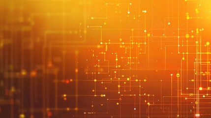 Obraz premium Dynamic Orange Gradient Technology Backgrounds: Sleek Digital Designs with Vibrant Orange Hues, Smooth Color Transitions, and Futuristic Elements for Tech Presentations, App Interfaces