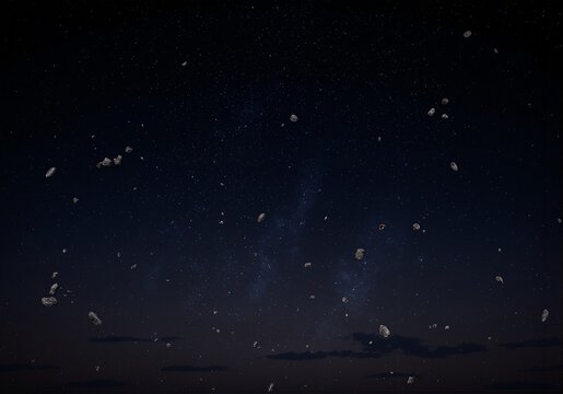 Asteroid field star gazer