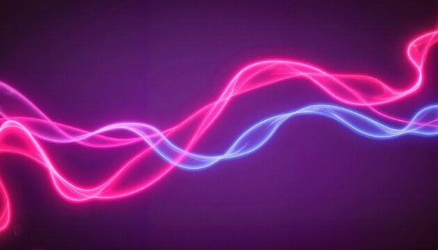 Abstract cosmic swirl of purple hues in deep space  