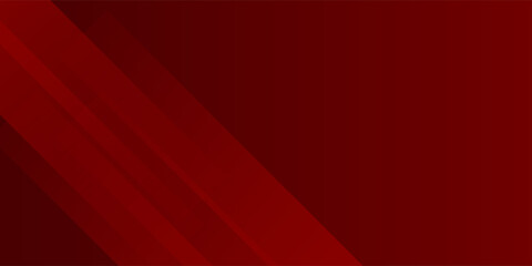 Fototapeta premium Abstract simple dark red gradient illustration background with 3d look overlap square with shadow and line pattern. Cool design and luxury. Eps10 vector