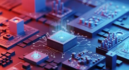 Big data technology data science analysis artificial intelligence. deep learning machine learning algorithm neural flow network analytics innovation abstract futuristic. 3d rendering