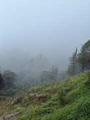 Mountain views in Sapa in Vietnam