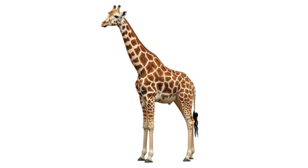 Isolated Giraffe