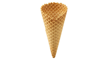 Isolated Ice Cream Cone