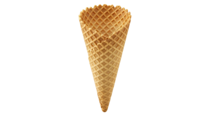 Isolated Ice Cream Cone
